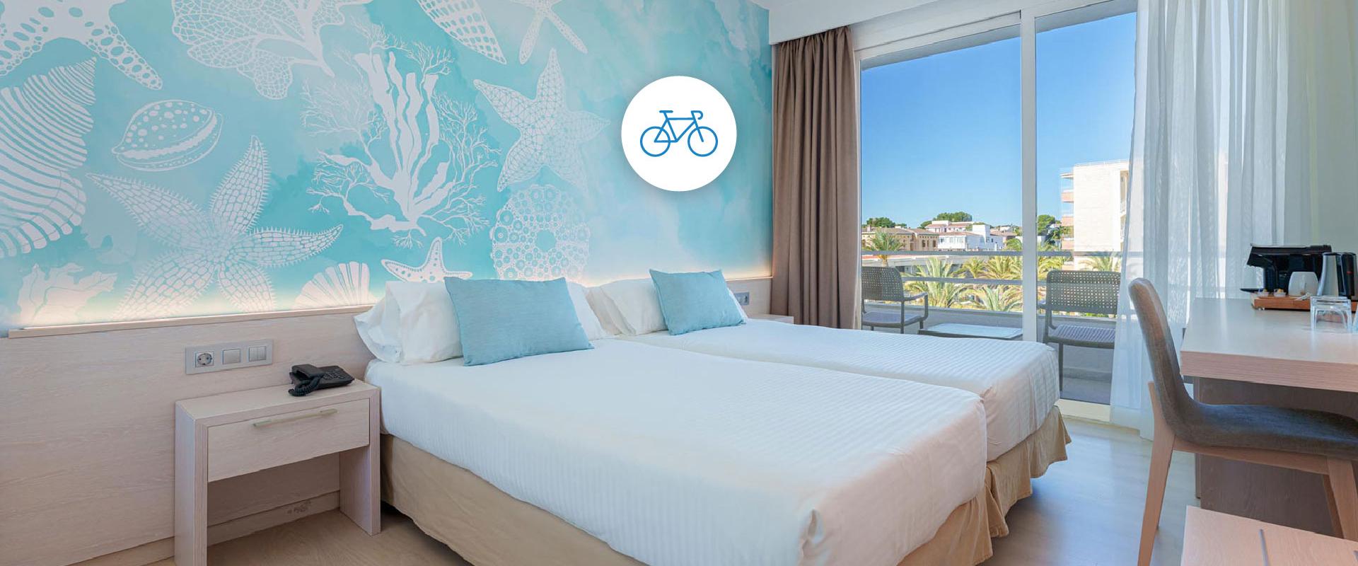 Doppelzimmer für Radfahrer zur Einzelnutzung Globales Concord Can Picafort Doppelzimmer für Radfahrer zur Einzelnutzung Globales Concord Can Picafort